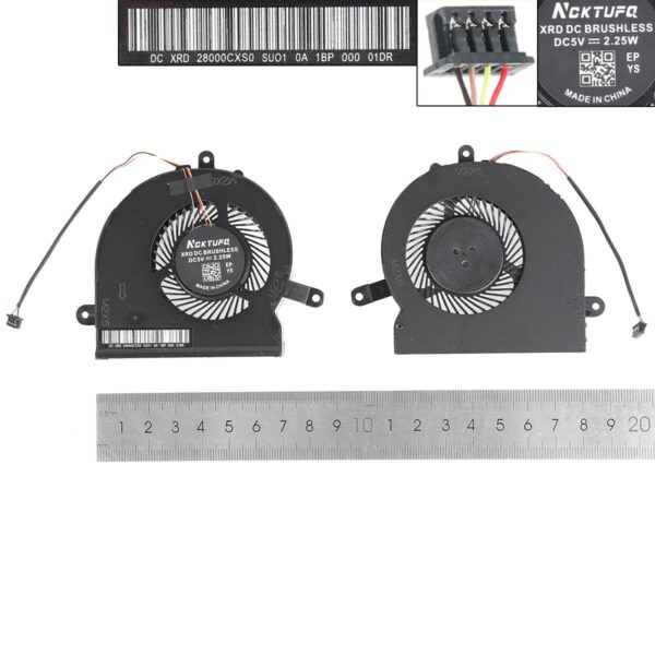 Ventoinha para Portátil Lenovo Rescuer 14 15-ISK Y41 Y51 - Cooler de Substituição