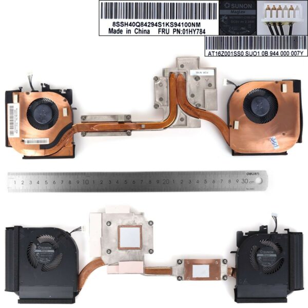 VENTOINHA PARA PORTATIL LENOVO THINKPAD P52 EP520 02HK828 MG75090V1-C190-S9A MG75090V1-C180-S9A 2HK828