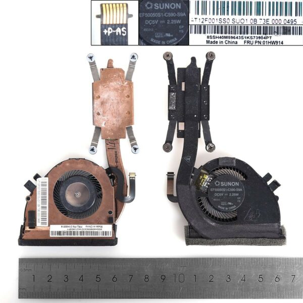 Ventoinha para Portátil Lenovo ThinkPad X240 X250 - Cooler CPU Compatível