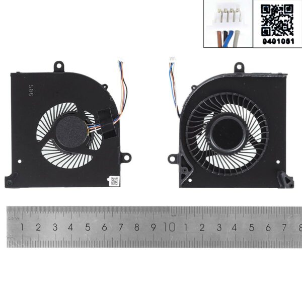 VENTOINHA PARA PORTÁTIL MSI 17G1 17G2 GS75 MS-17G1 P75 GS75