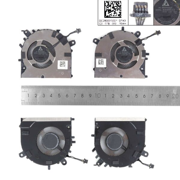 Ventoinhas para Portátil Lenovo Yoga Slim 7 Pro-14 Series - 5F10S13924 NS65C14