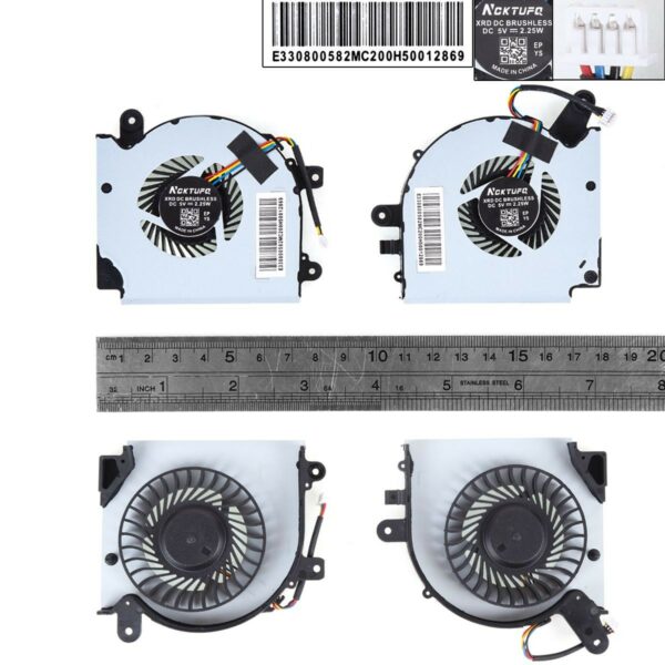 VENTOINHAS PARA PORTÁTIL MSI GF75 MS-17F1 17F2 17F4 17F5 N415 N416