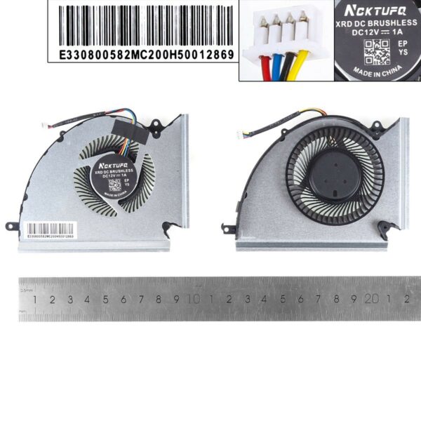 VENTOINHA PARA PORTÁTIL MSI WE76 GE76 GP76 MS-17K3 17K2 17K1