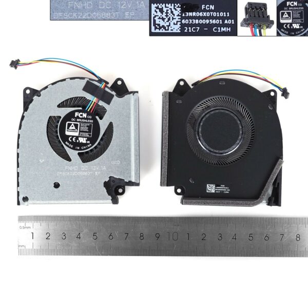 Ventoinha GPU para Portátil ASUS ROG G513QY G513QM - Cooler de Substituição 12V