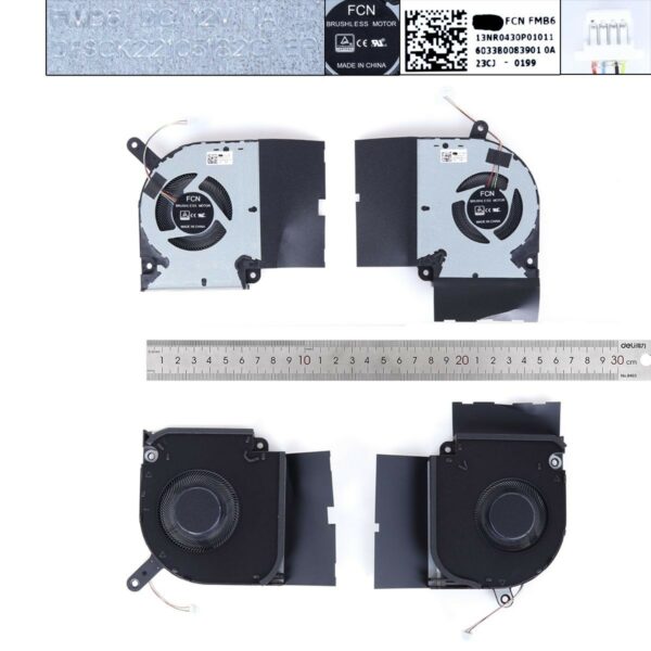Ventoinhas para Portátil ASUS ROG Strix GL732LXS GL732LWS (RTX 2080)