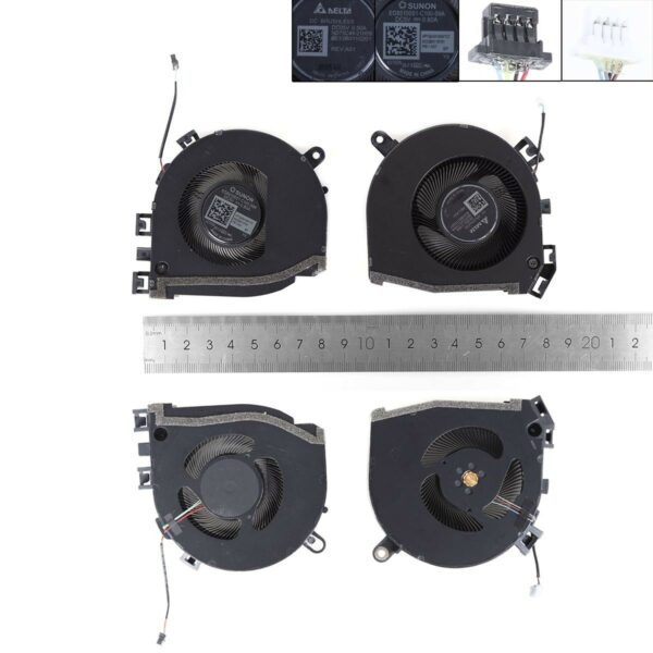 VENTOINHAS CPU + GPU PARA PORTATIL HP ZBOOK FURY 16 G9 G10+