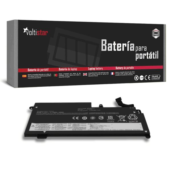 Bateria de Substituição para Portátil Lenovo ThinkPad 13 Series - PN: 01AV436