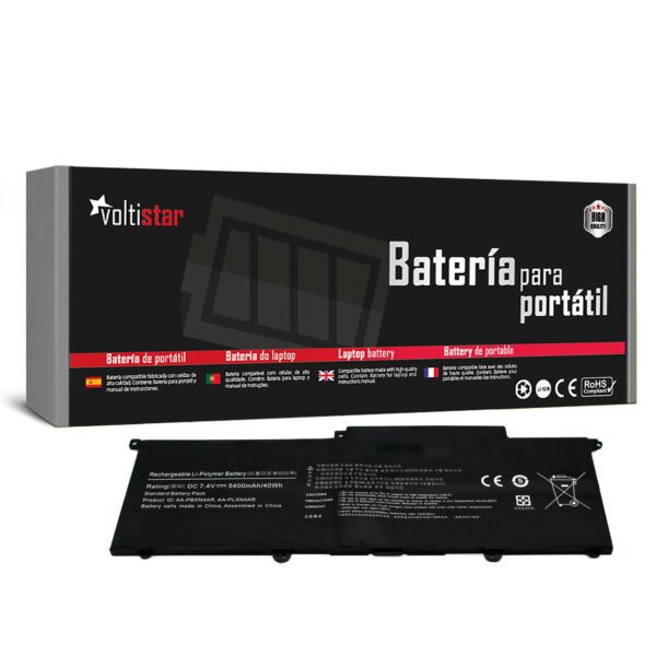 Bateria para Portátil Samsung Series 9 (900X3C), NC, NP-NC, NT-NC Series - AA-PBXN4AR (7.4V 5400mAh)