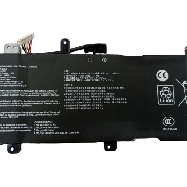BATERIA PARA PORTÁTIL ASUS ROG STRIX C41N1731 TYPE-C