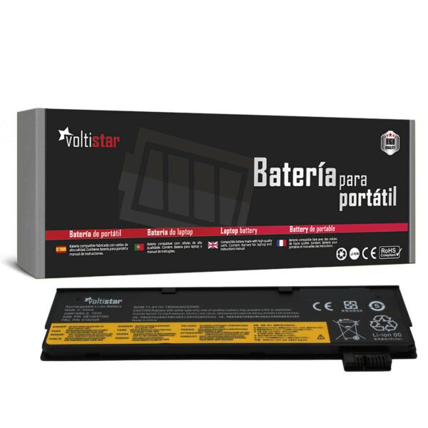 Bateria para Portátil Lenovo ThinkPad T470 | Compatível com SB10K97580, 01AV490