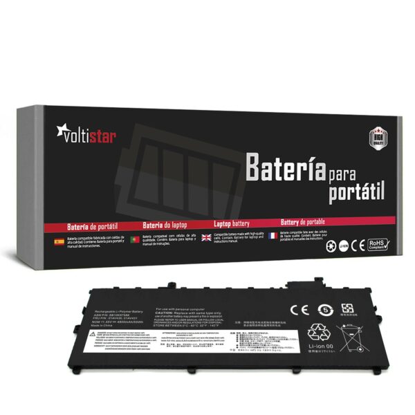 Bateria para Portátil Lenovo ThinkPad X1 Carbon 5ª 6ª Geração (2017-2018) - P/N 01AV430 01AV494