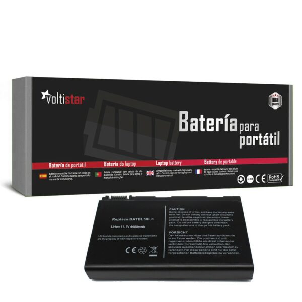 Bateria para Portátil Acer BATBL50L6 11.1V 4400mAh - Compatível Aspire TravelMate Series