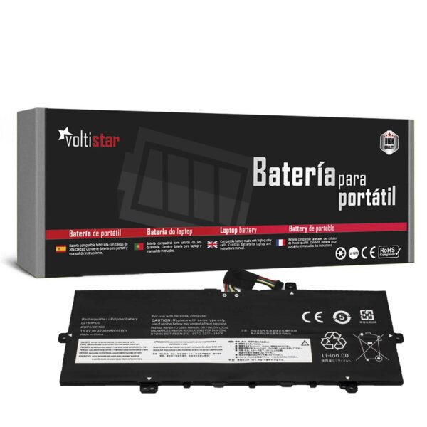 Bateria para Portátil Lenovo ThinkBook 13X G2 IAP, 13S G4 IAP Series - L21M4PD0, L21C4PD0 - 15.4V 3200mAh
