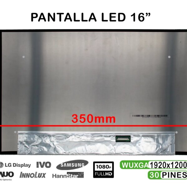 ECRÃ 16" N160JCA-EEL PARA PORTÁTIL