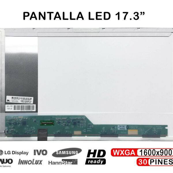 ECRÃ LED DE 17.3" PARA PORTATIL PACKARD BELL EASYNOTE LE69KB SERIES