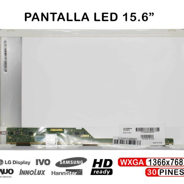 Ecrã LED 15.6" WXGA 30 Pinos EDP para Portátil Acer Aspire V3-551G V3-551 Series