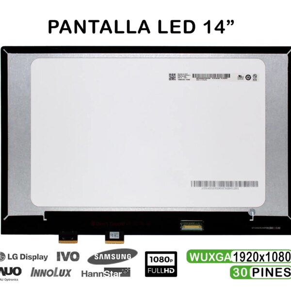 ECRÃ LED TÁTIL DE 14" PARA PORTÁTIL ASUS VIVOBOOK TP412FAC FHD 30 PINOS
