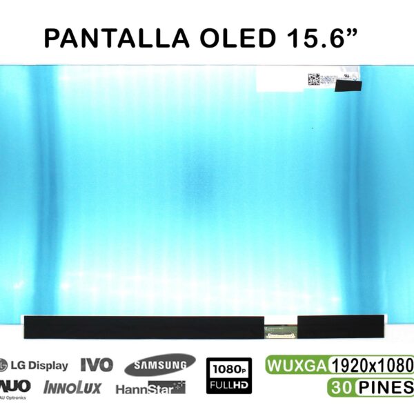 Ecrã OLED 15.6" WUXGA (1920x1080) 30 Pinos para Portátil Asus VivoBook - ATNA56YX03-0