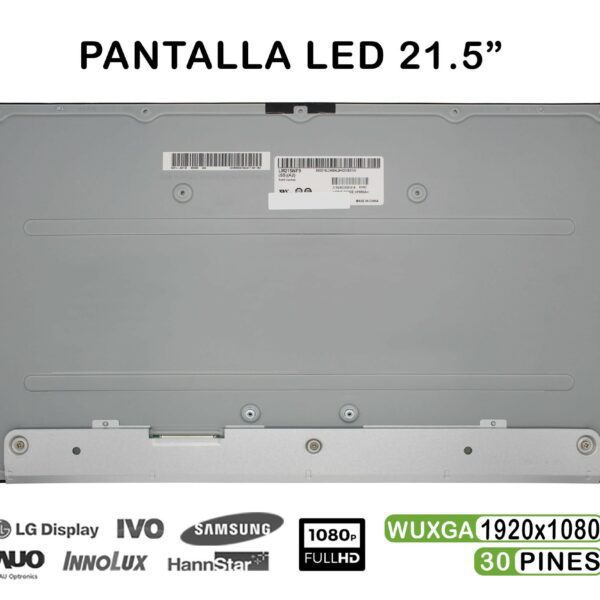 Ecrã LED 21.5" FHD para Portátil | LM215WF9-SSA2 | Substituição de Alta Qualidade