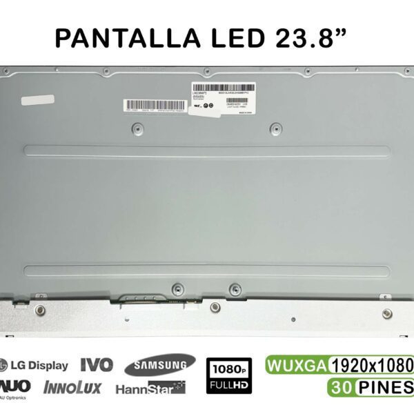 Ecrã LED 23.8" FHD 30 Pinos para Portátil HP AIO 24 Series - LM238WF5-SSE5 L91416-002
