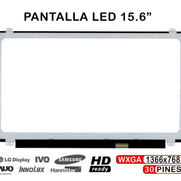 ECRÃ LED DE 15.6" PARA PORTATIL NT156WHM-N32 V8.0