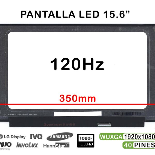 ECRÃ LED DE 15.6" PARA PORTATIL LENOVO IDEAPAD GAMING 3I 15IMH05 NV156FHM-NX1 120HZ