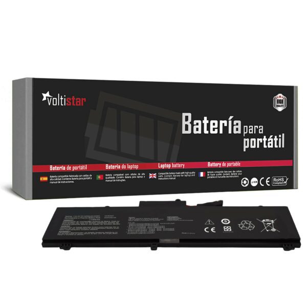 Bateria para Portátil Asus ROG Zephyrus C41N1837 - 15.4V 4200mAh