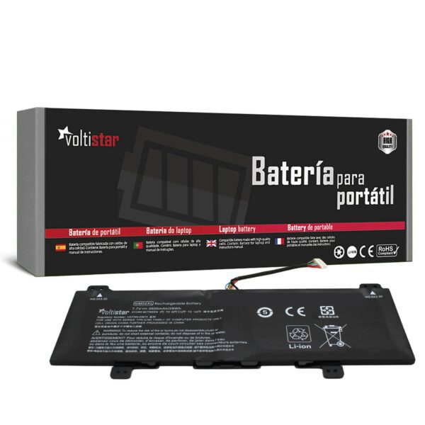 Bateria para Portátil HP Chromebook 11 G6 G7 G8 EE, X360 11 G1 G2 AE, 14 G5 - GM02XL 7.7V 3600mAh