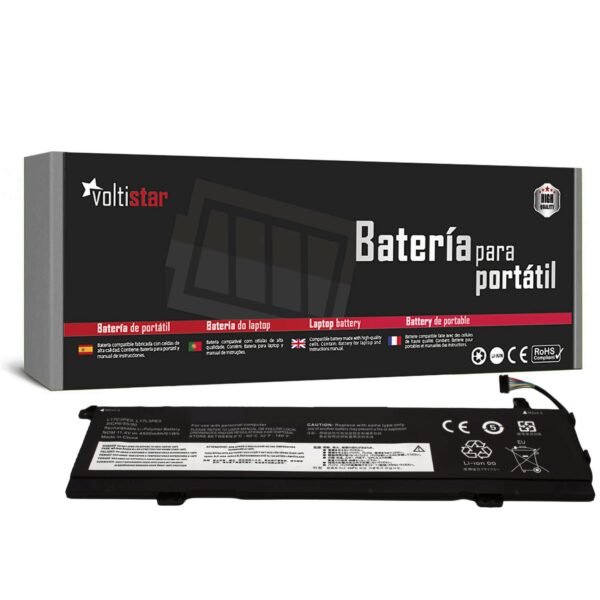 Bateria para Portátil Lenovo Yoga 730-15IKB 730-15IWL Series L17C3PE0 11.4V 4500mAh