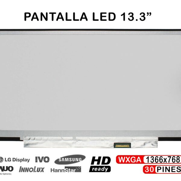 ECRÃ LED DE 13" PARA PORTATIL HP PROBOOK 430 G3 SERIES LTN133AT31-201
