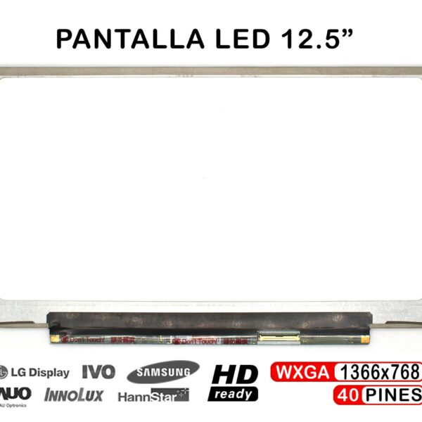 ECRÃ LED DE 12.5" PARA PORTATIL LENOVO THINKPAD X220 LP125WH2