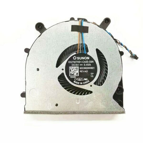 Ventoinha CPU para Portátil HP ProBook 650 G4 G5 Series - EG75070S1-C420-S9A