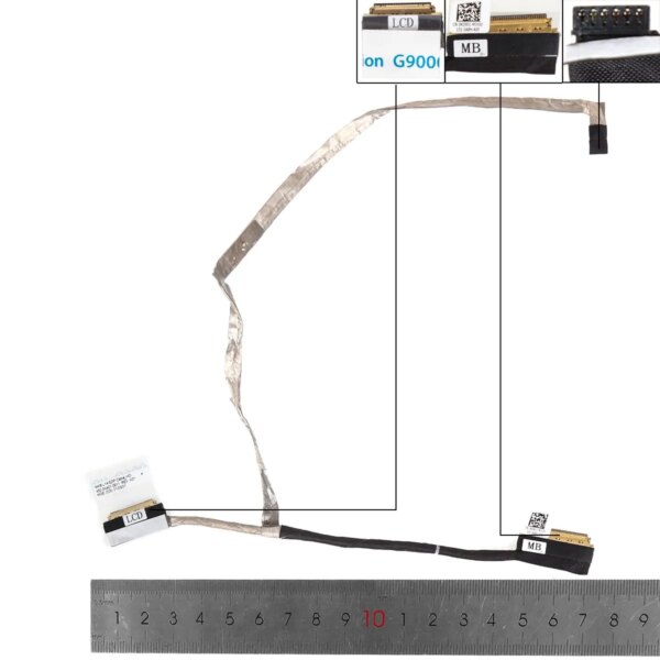 Cabo Flexível Display Ecrã 30 Pinos FHD para Portátil Dell Latitude 3410 E3410