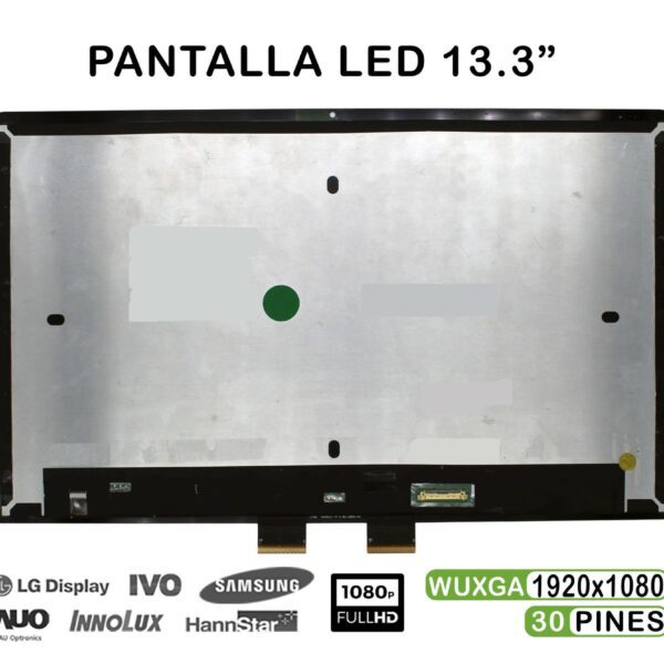 Cópia de ECRÃ LED DE 13.3" PARA PORTATIL HP ENVY X360 13-BD 30 PINES SEM QUADRO RECONDICIONADO
