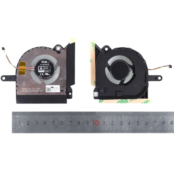 Ventoinha GPU para Portátil ASUS ROG Flow X13 GV301 Series - Ventilador de Refrigeração
