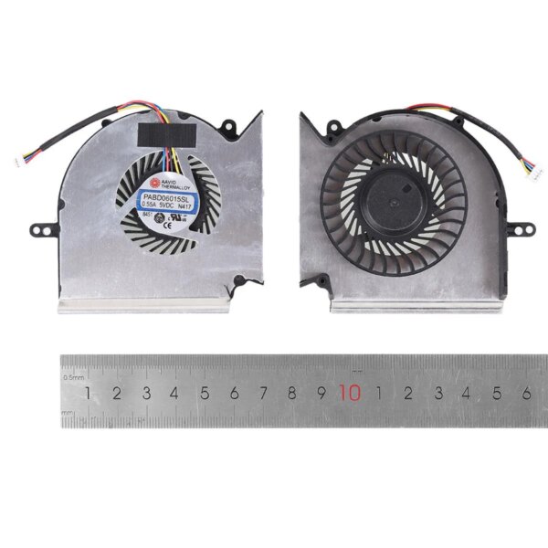 Ventoinha de CPU para Portátil MSI GE75, GL75, GP75, WE75 VR Series e MS-17E2, MS-17E4, MS-17E5, MS-17E7