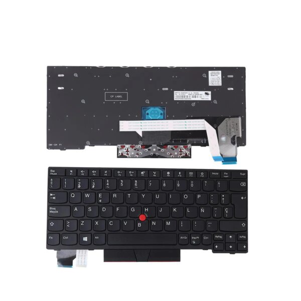 Teclado para Portátil Lenovo ThinkPad X280 A285 X395 X390 Preto Espanhol