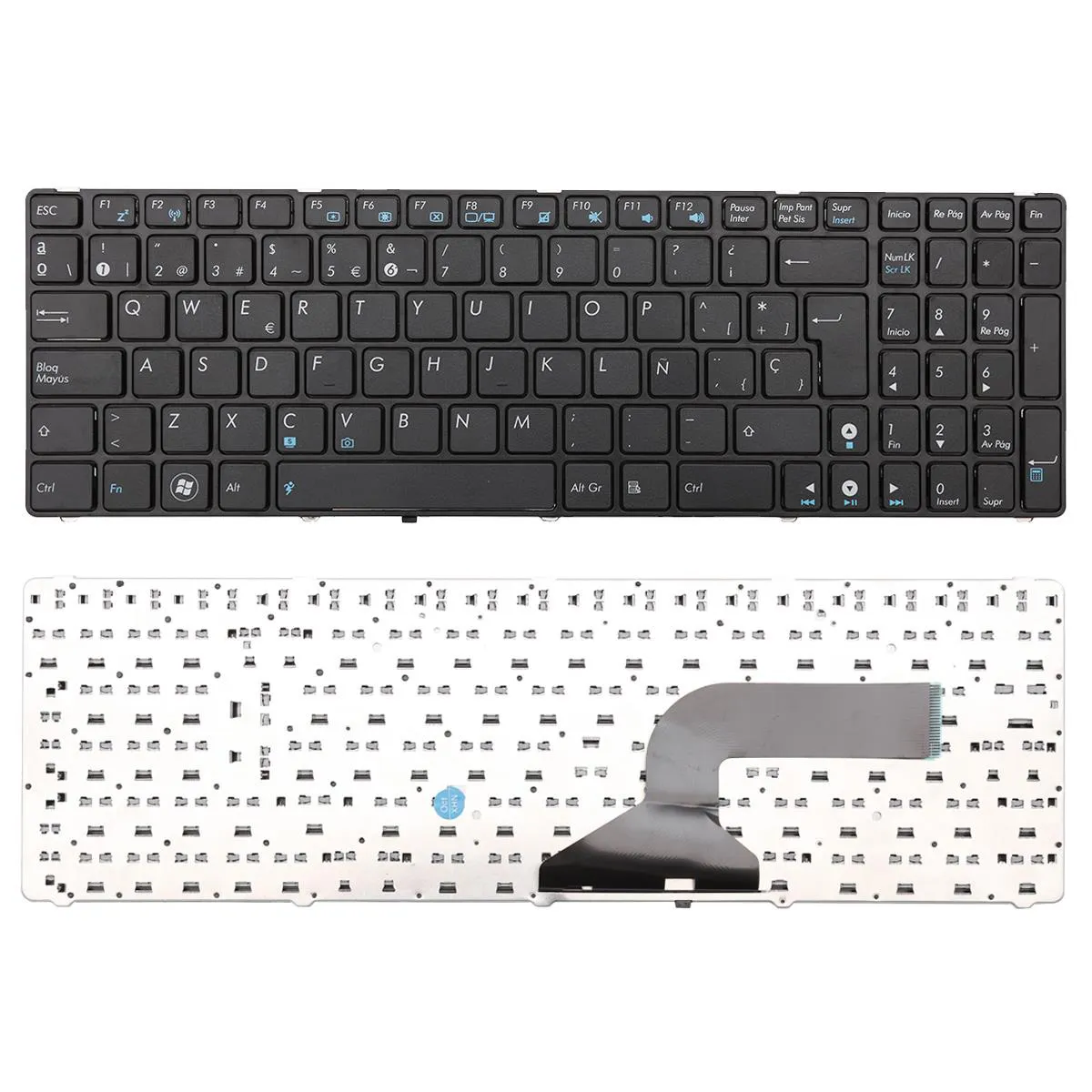 teclado-para-laptop-asus-g60-preto