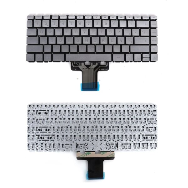 Teclado para Portátil HP Pavilion 14-CC 14-CD 14-CF 14-CK 14-CM Prata - Compatível com Múltiplos Modelos