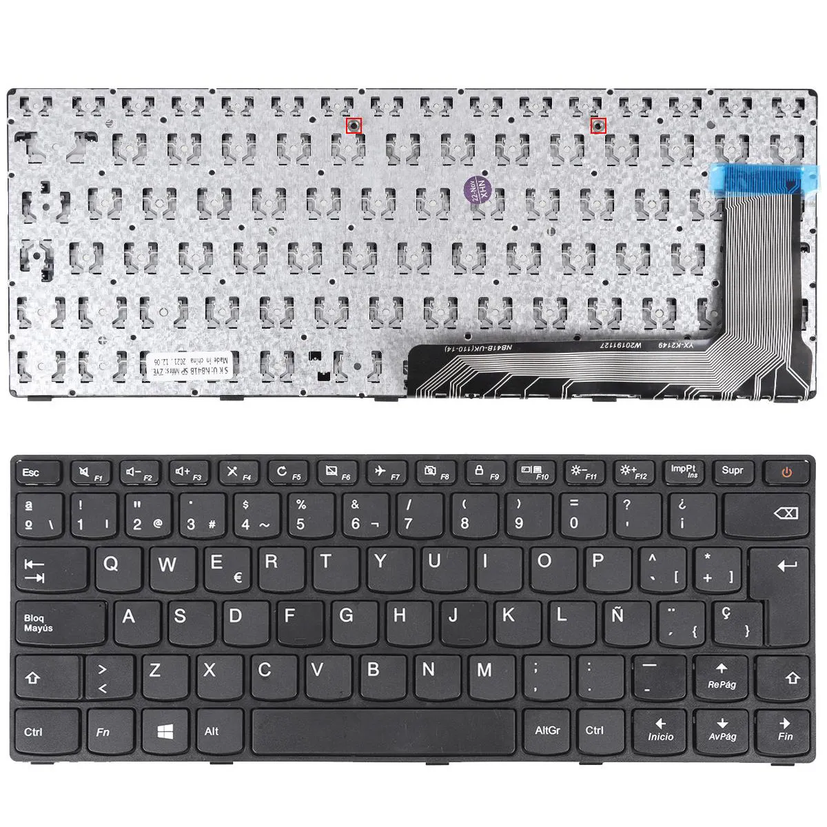 teclado-para-laptop-lenovo-ideapad-110-14isk-preto