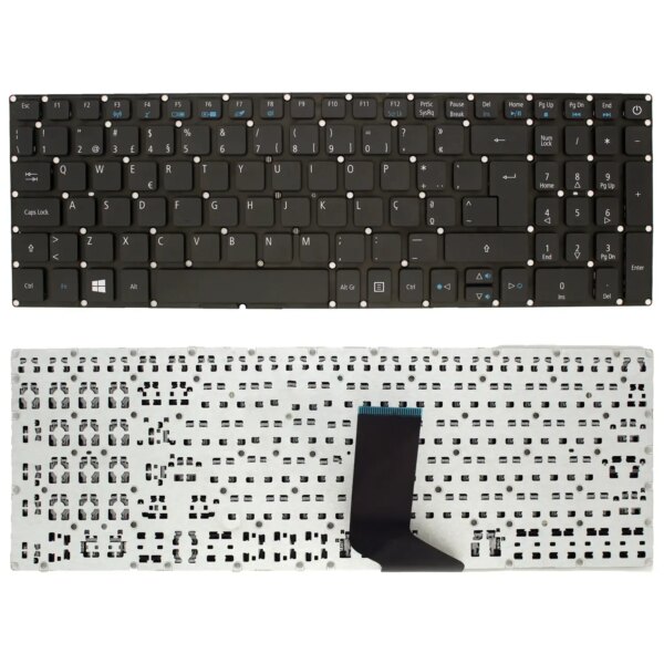 Teclado para Portátil Acer Aspire em Português - Compatível com E5-722, E5-772, V3-574G, E5-573 e mais
