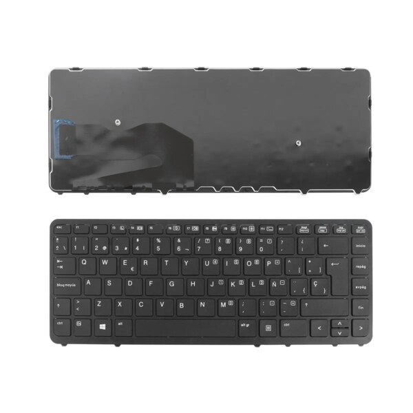 Teclado para Portátil HP EliteBook 850 G2 Preto - Layout Espanhol