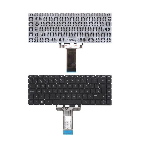 Teclado para Portátil HP Pavilion 14-AB Preto – Compatível com Múltiplas Séries