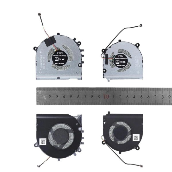 Ventoinhas CPU + GPU para Portátil Lenovo ThinkBook 14S-IWL, K4-IWL, S540-14 - FAN1375