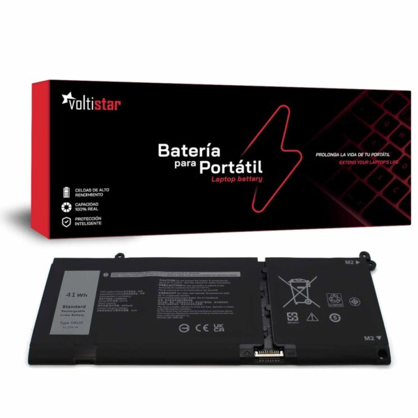 Bateria para Portátil Dell Vostro 3510 Series G91J0 - 11.25V 3500mAh 41Wh