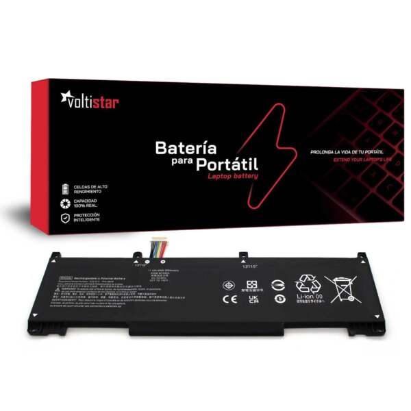 Bateria para Portátil HP ProBook 430 G8 RH03XL - 11.58V 3600mAh - Compatível com Série HP ProBook G8