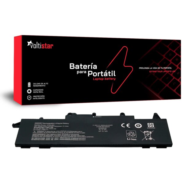 Bateria para Portátil HP ProBook x360 435 G7 G8 Series - SX03XL