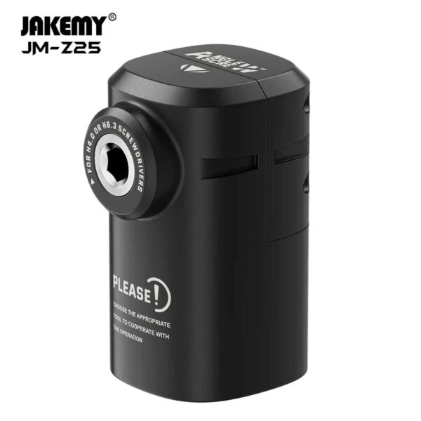 Acessório de Parafuso Ângulo Reto Jakemy JM-Z25 para Chaves JM-8196 - Ferramenta Essencial para Reparo de Portáteis