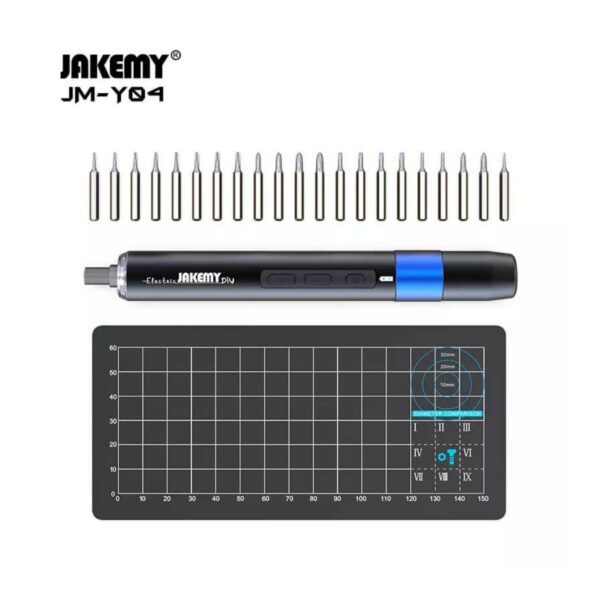 Destornilhador Elétrico de Precisão Jakemy JM-Y04 25 em 1 para Reparo de Portáteis e Eletrónica