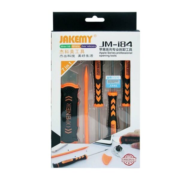 Kit de Ferramentas de Precisão Jakemy JM-i84 para Reparação de Portáteis e Eletrónica